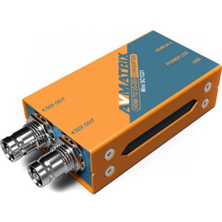 AVMATRIX Mini SC1221 - HDMI to 3G-SDI Mini Converter